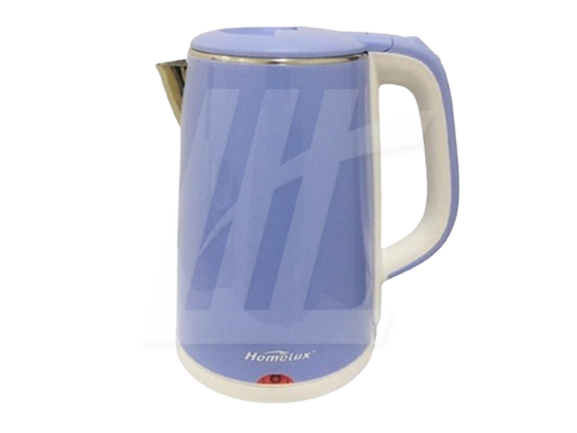 HOMELUX DOUBLE WALL STAINLESS STEEL ELECTRIC KETTLE 2.5L